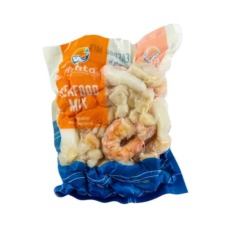 SEAFOOD MIX W/ WILD WHITE FISH CHUNKS