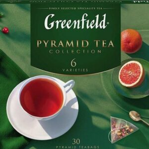 Greenfield Gift Box 6 Flavors Assorti Tea Pyramids